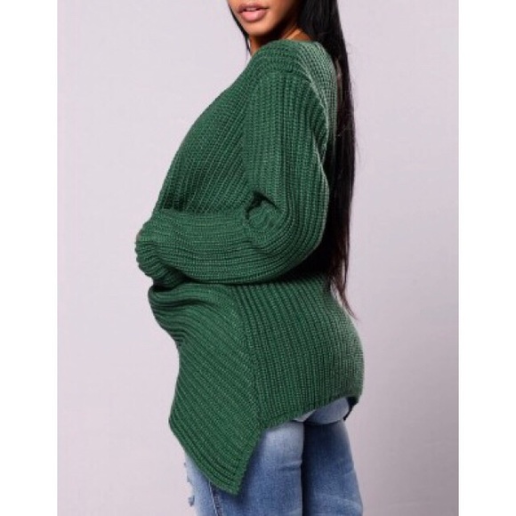 Surplice Sweater - Picture 2 of 4